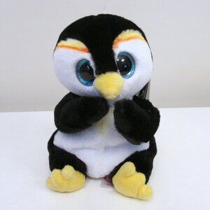 NEW TY Beanie Bellies Plush Penguin "Neve"